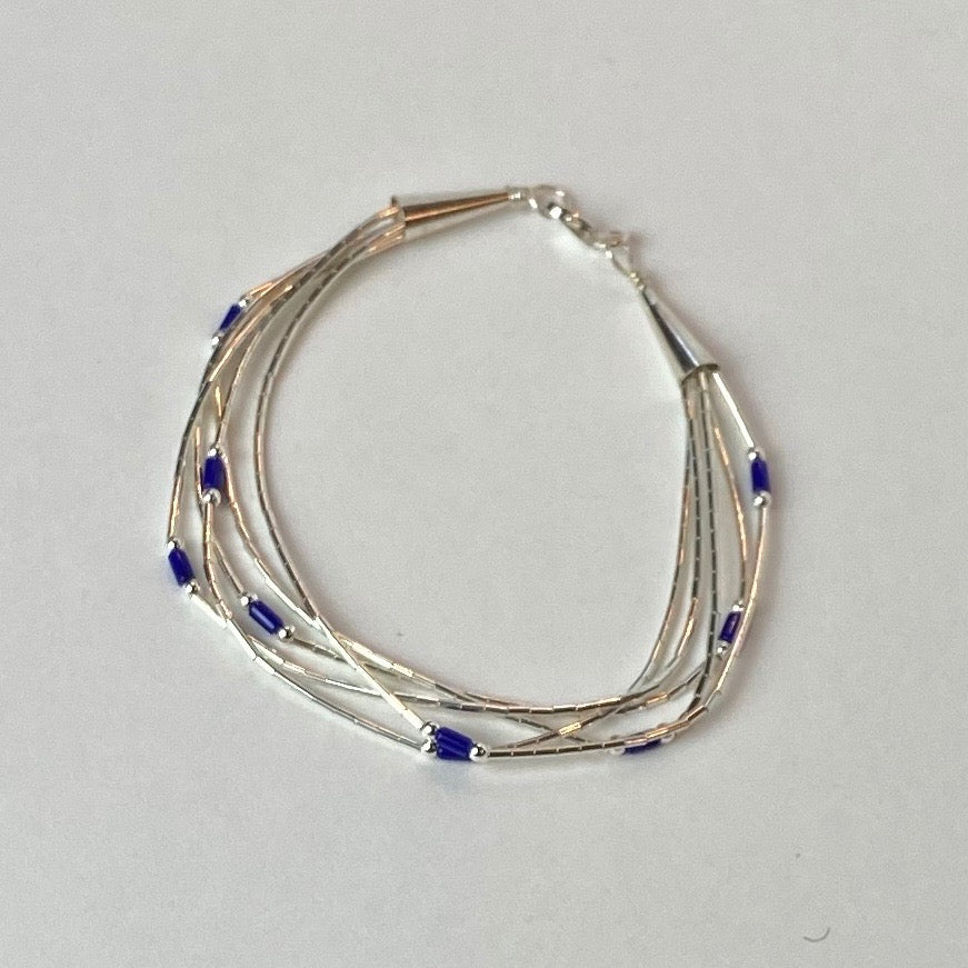 Lapis Bracelet - The Nancy Smillie Shop - Art, Jewellery & Designer Gifts Glasgow