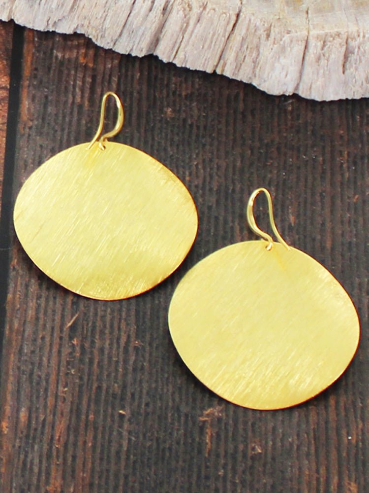 Large Disc Earrings - The Nancy Smillie Shop - Art, Jewellery & Designer Gifts Glasgow