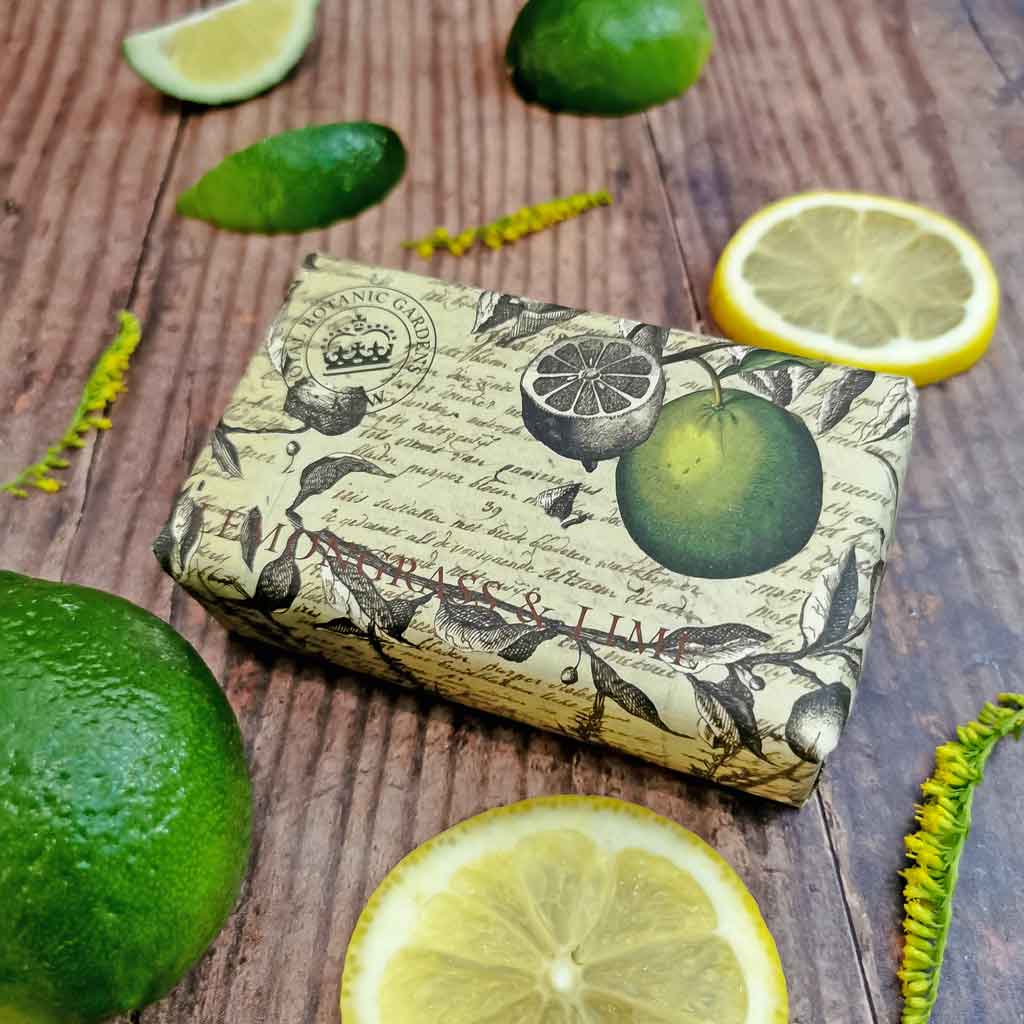 Lemongrass & Lime Soap - The Nancy Smillie Shop - Art, Jewellery & Designer Gifts Glasgow