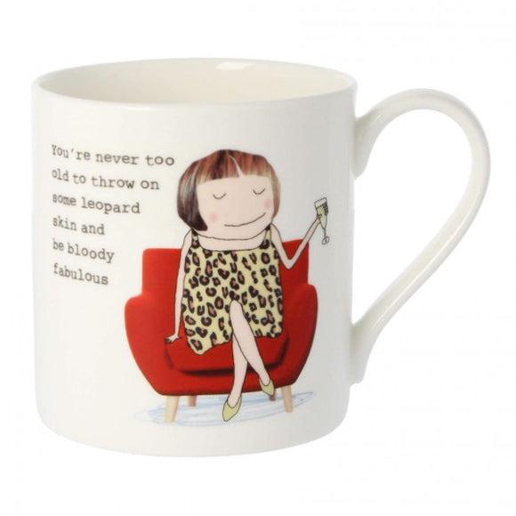 Leopard Print Mug - The Nancy Smillie Shop - Art, Jewellery & Designer Gifts Glasgow