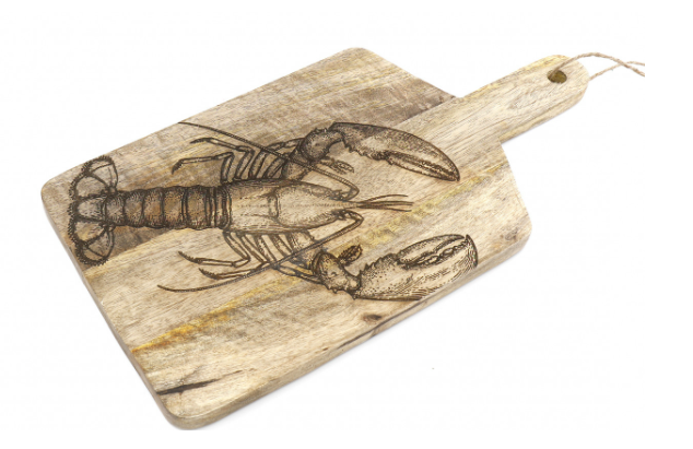 Lobster Chopping Board - The Nancy Smillie Shop - Art, Jewellery & Designer Gifts Glasgow