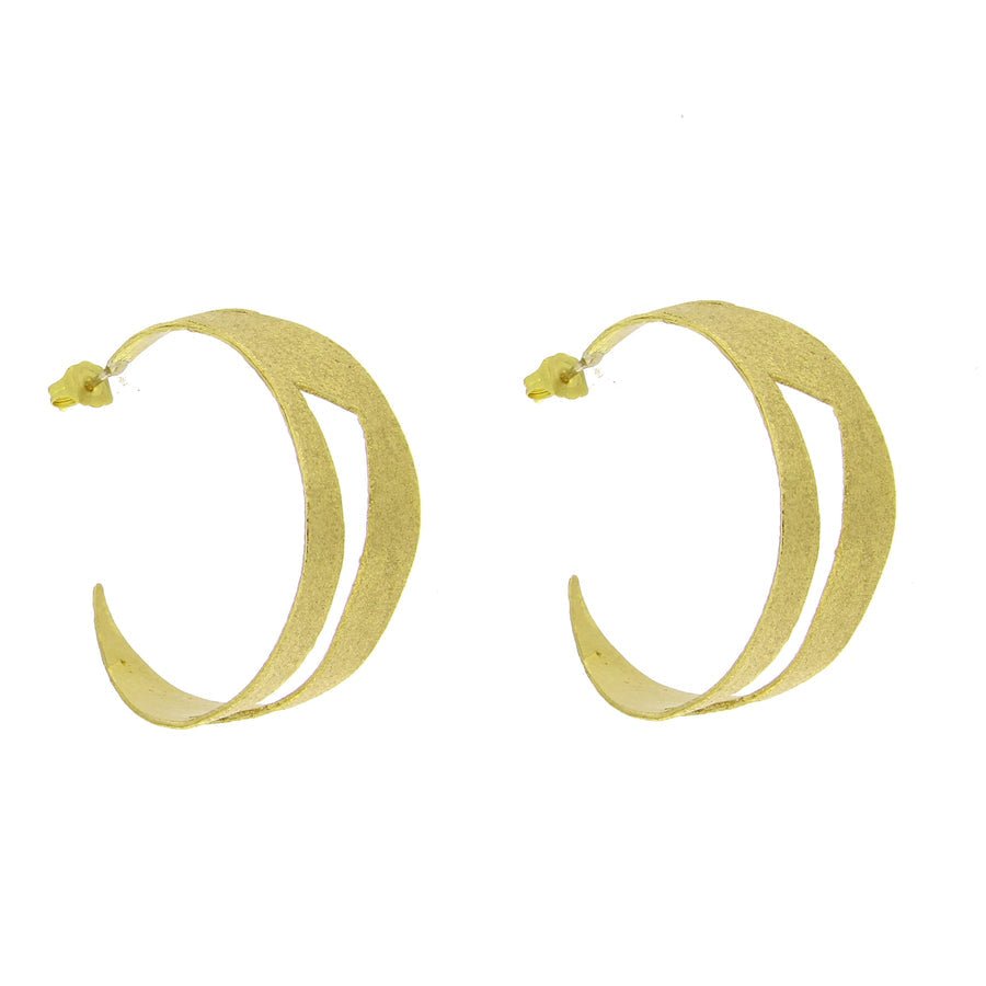 Loop Hoop Earrings - The Nancy Smillie Shop - Art, Jewellery & Designer Gifts Glasgow