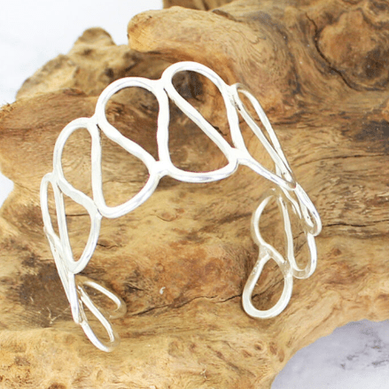 Loop the Loop Cuff - The Nancy Smillie Shop - Art, Jewellery & Designer Gifts Glasgow