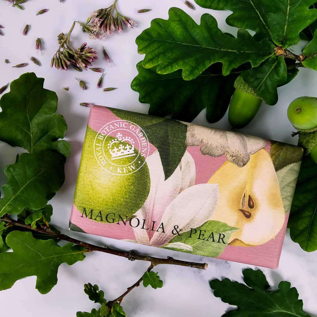 Magnolia & Pear Soap - The Nancy Smillie Shop - Art, Jewellery & Designer Gifts Glasgow