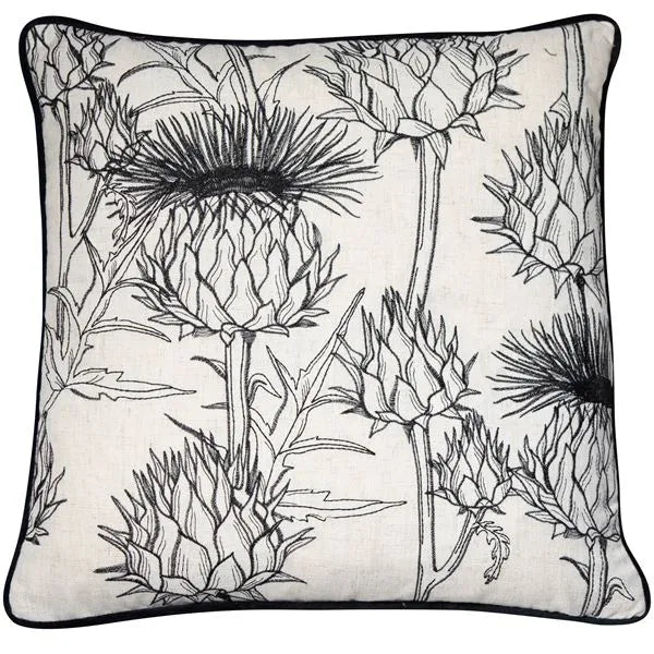 Merida Black Cushion - The Nancy Smillie Shop - Art, Jewellery & Designer Gifts Glasgow