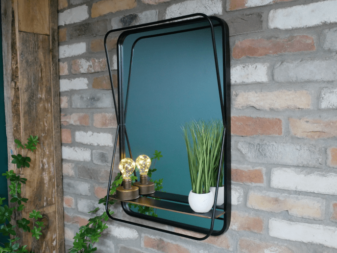 Mirror With Shelf - The Nancy Smillie Shop - Art, Jewellery & Designer Gifts Glasgow