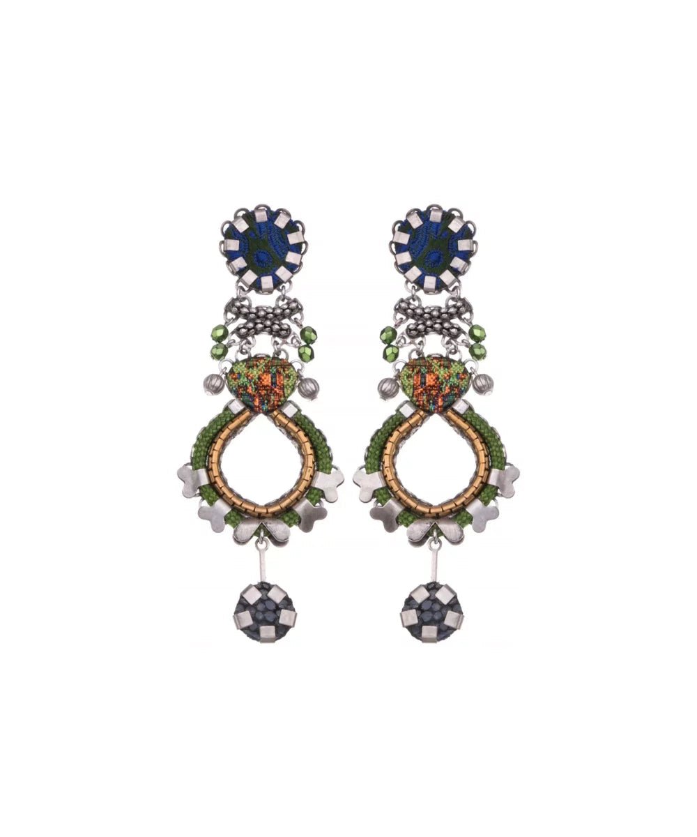 Moss Nadine Earrings - The Nancy Smillie Shop - Art, Jewellery & Designer Gifts Glasgow