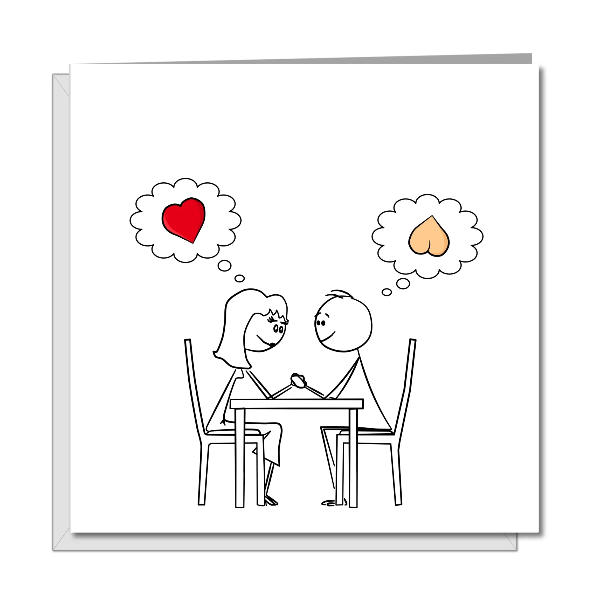 Naughty Card For St.Valentines - The Nancy Smillie Shop - Art, Jewellery & Designer Gifts Glasgow