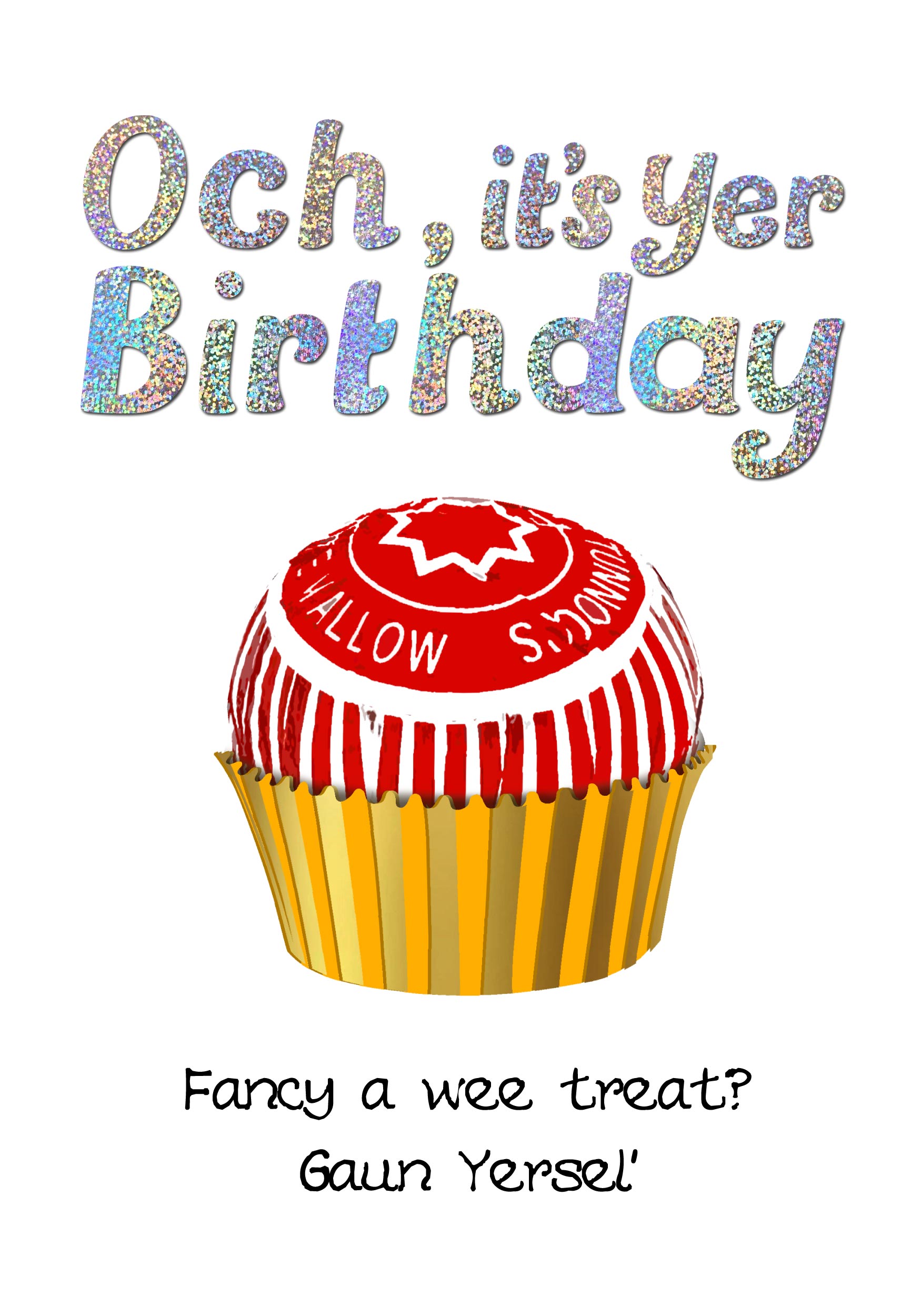 Och, it's Yer Birthday Card - The Nancy Smillie Shop - Art, Jewellery & Designer Gifts Glasgow