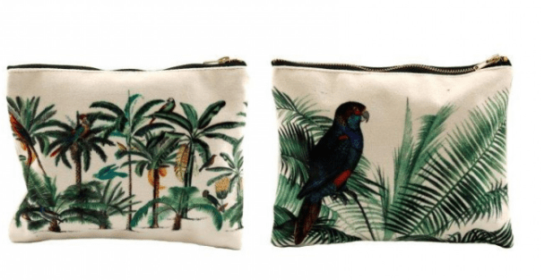 Palm Makeup Bag - The Nancy Smillie Shop - Art, Jewellery & Designer Gifts Glasgow