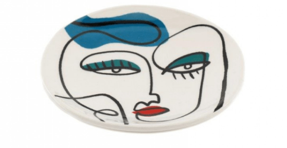 Pop Art Face Trinket - The Nancy Smillie Shop - Art, Jewellery & Designer Gifts Glasgow