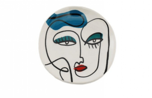 Pop Art Face Trinket - The Nancy Smillie Shop - Art, Jewellery & Designer Gifts Glasgow