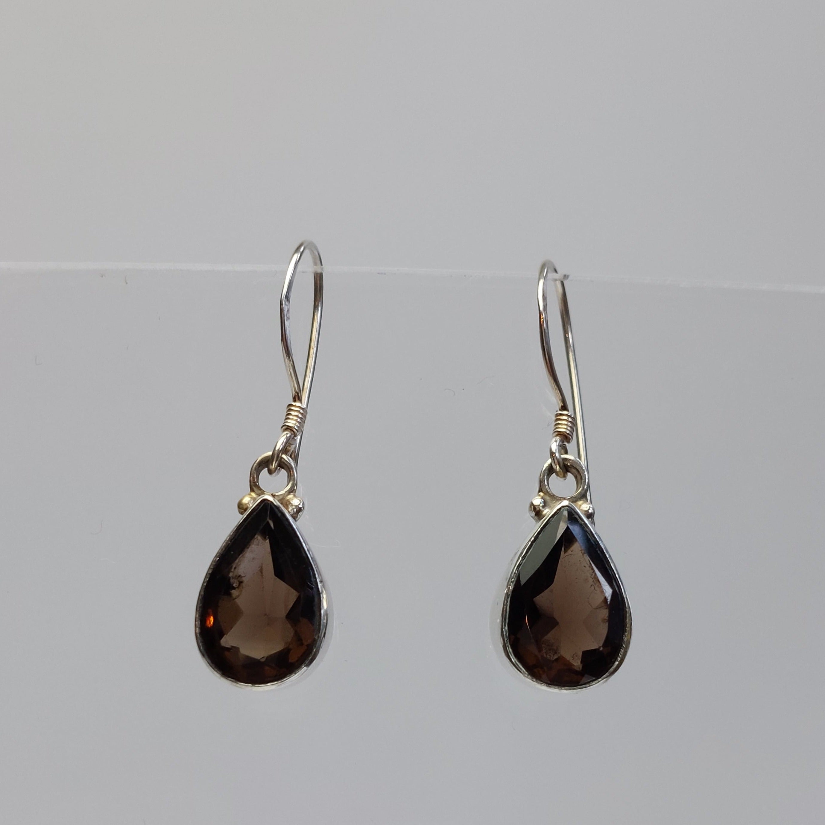 Quartz Teardrop Earrings - The Nancy Smillie Shop - Art, Jewellery & Designer Gifts Glasgow