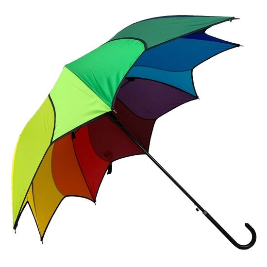 Rainbow Swirl Umbrella - The Nancy Smillie Shop - Art, Jewellery & Designer Gifts Glasgow