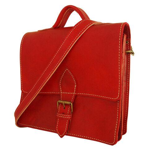 Red Casablanca Mini Satchel - The Nancy Smillie Shop - Art, Jewellery & Designer Gifts Glasgow