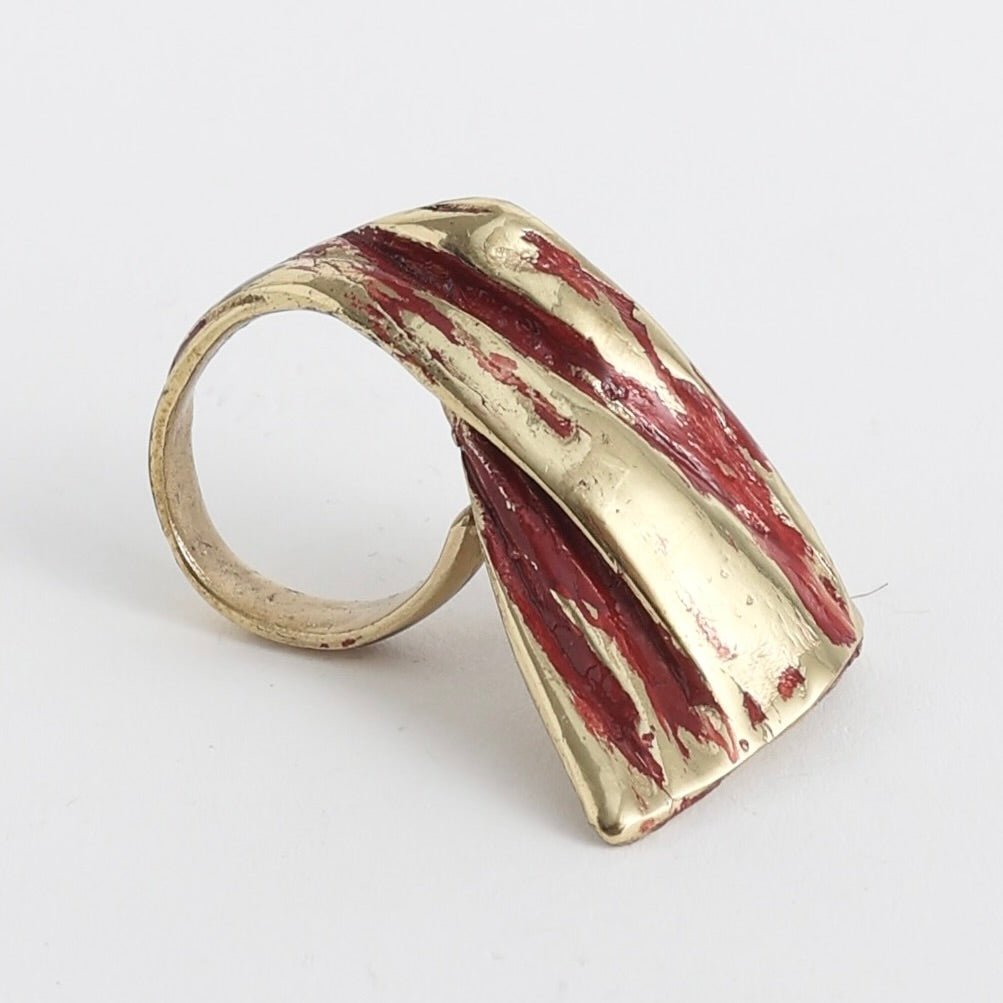 Red Shade Ring - The Nancy Smillie Shop - Art, Jewellery & Designer Gifts Glasgow