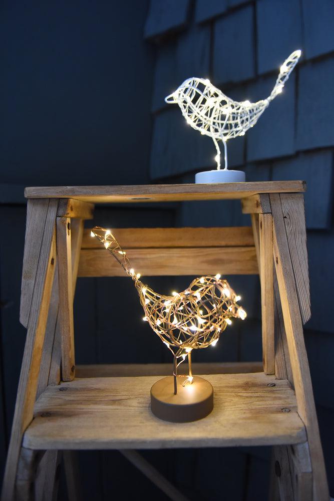 Robin Light in White - The Nancy Smillie Shop - Art, Jewellery & Designer Gifts Glasgow