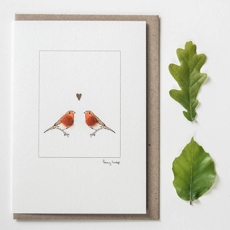 robins in love card