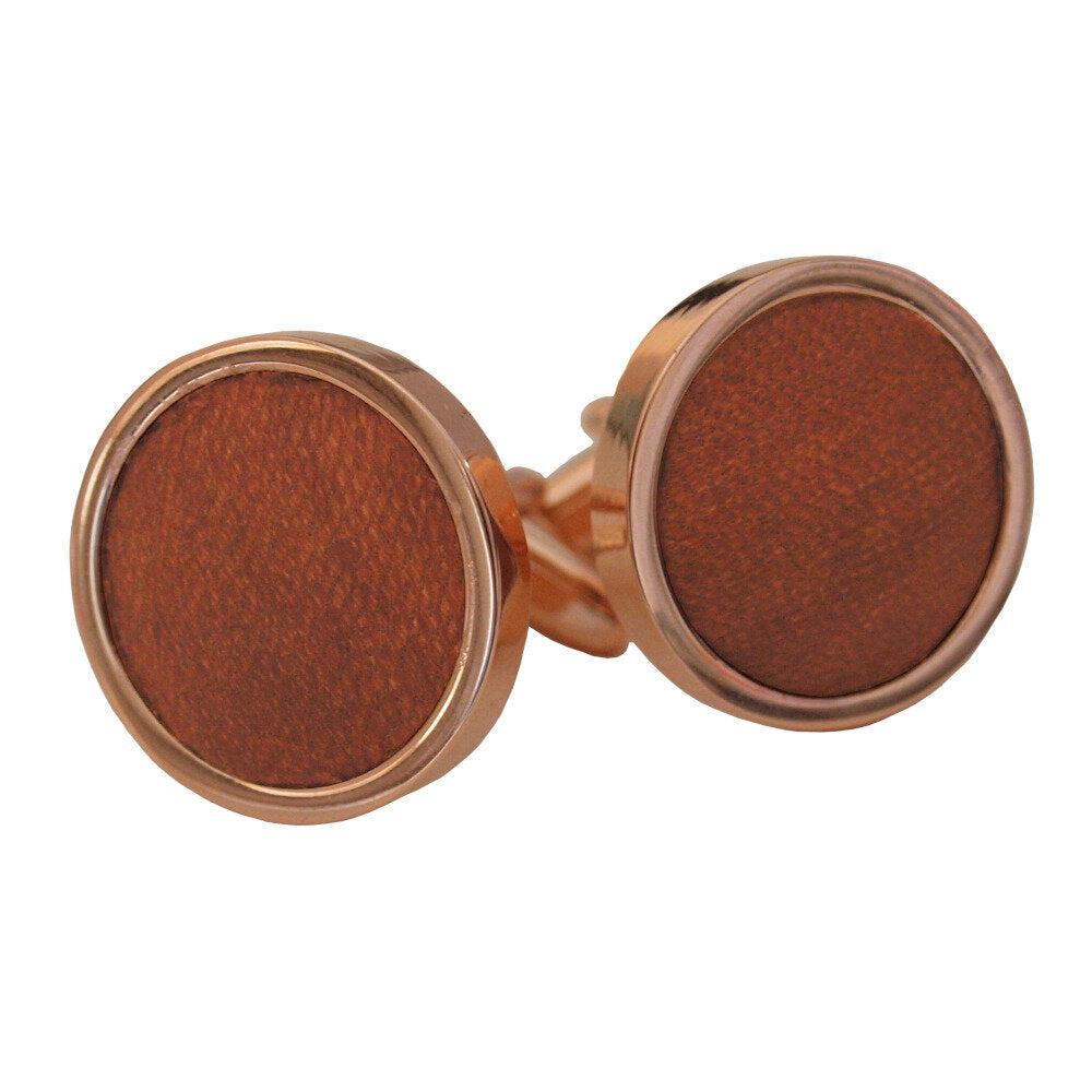 Rose Gold Cufflinks - The Nancy Smillie Shop - Art, Jewellery & Designer Gifts Glasgow