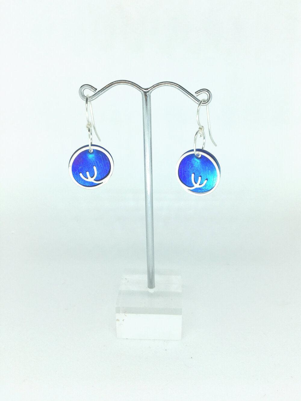 Round and Plant Stem Drops - The Nancy Smillie Shop - Art, Jewellery & Designer Gifts Glasgow