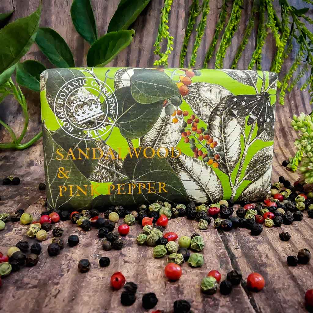 Sandalwood & Pink Pepper Soap - The Nancy Smillie Shop - Art, Jewellery & Designer Gifts Glasgow