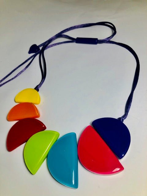 Sienna Rainbow Necklace - The Nancy Smillie Shop - Art, Jewellery & Designer Gifts Glasgow