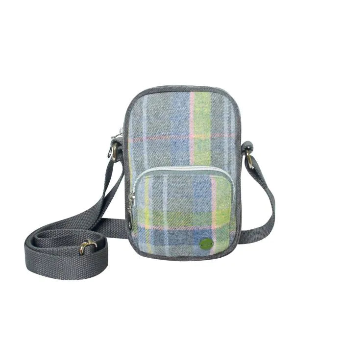 luffness tweed phone pouch | The Nancy Smillie Shop - Art, Jewellery & Designer Gifts Glasgow Scotland