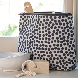 Tall Wash Bag Spot - The Nancy Smillie Shop - Art, Jewellery & Designer Gifts Glasgow