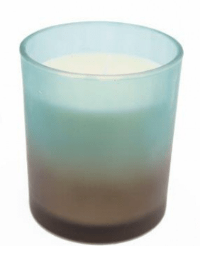 Teal Ombre Candlepot - The Nancy Smillie Shop - Art, Jewellery & Designer Gifts Glasgow