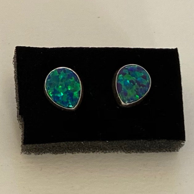 Teardrop Opal Earring - The Nancy Smillie Shop - Art, Jewellery & Designer Gifts Glasgow