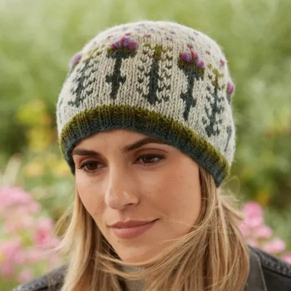 Thistle Beanie - The Nancy Smillie Shop - Art, Jewellery & Designer Gifts Glasgow