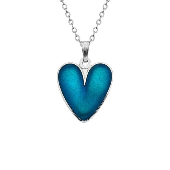 Turquoise Heart Pendant - The Nancy Smillie Shop - Art, Jewellery & Designer Gifts Glasgow