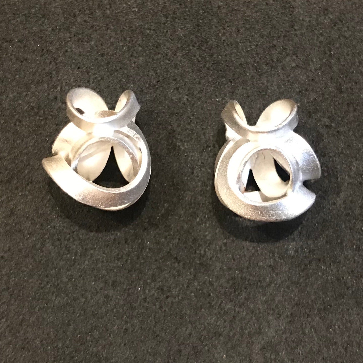 Twist Stud Earrings - The Nancy Smillie Shop - Art, Jewellery & Designer Gifts Glasgow