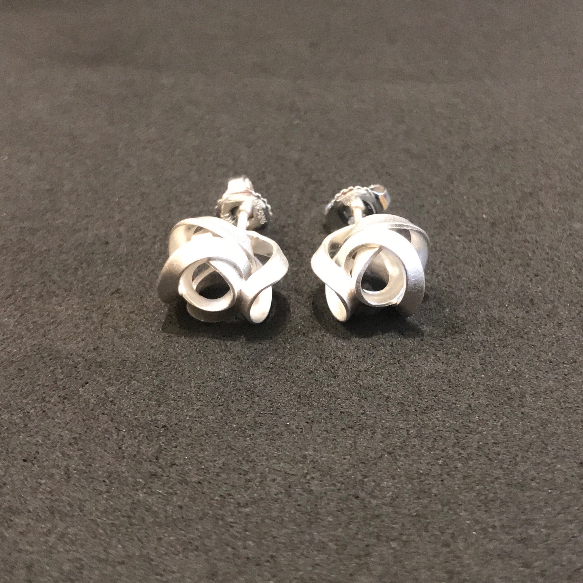 Twist Stud Earrings - The Nancy Smillie Shop - Art, Jewellery & Designer Gifts Glasgow