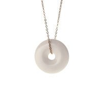 White Magda Pendant - The Nancy Smillie Shop - Art, Jewellery & Designer Gifts Glasgow