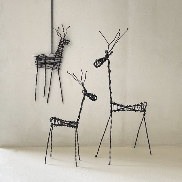 Wire Deer - The Nancy Smillie Shop - Art, Jewellery & Designer Gifts Glasgow