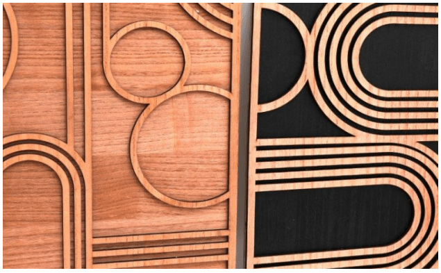 Wooden Abstract Wall Art - The Nancy Smillie Shop - Art, Jewellery & Designer Gifts Glasgow